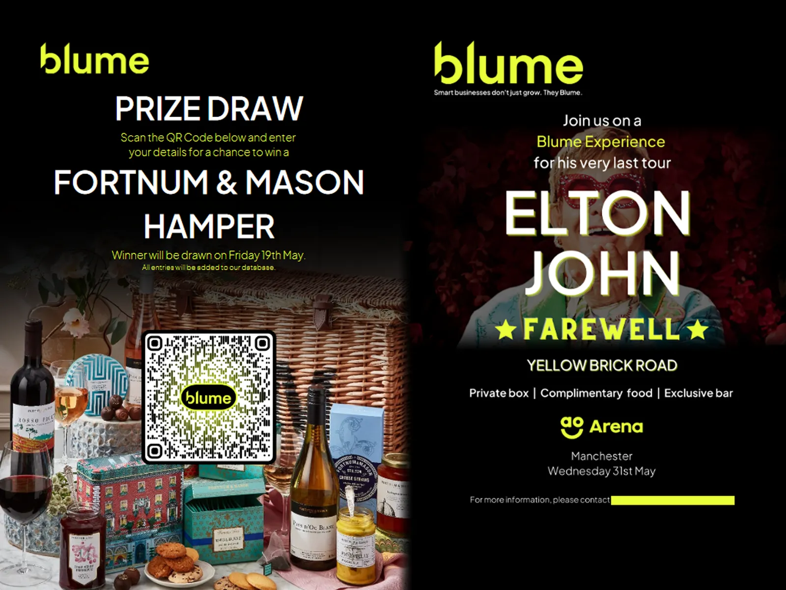 Blume corporate posters